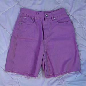 Pink/Purple Denim short